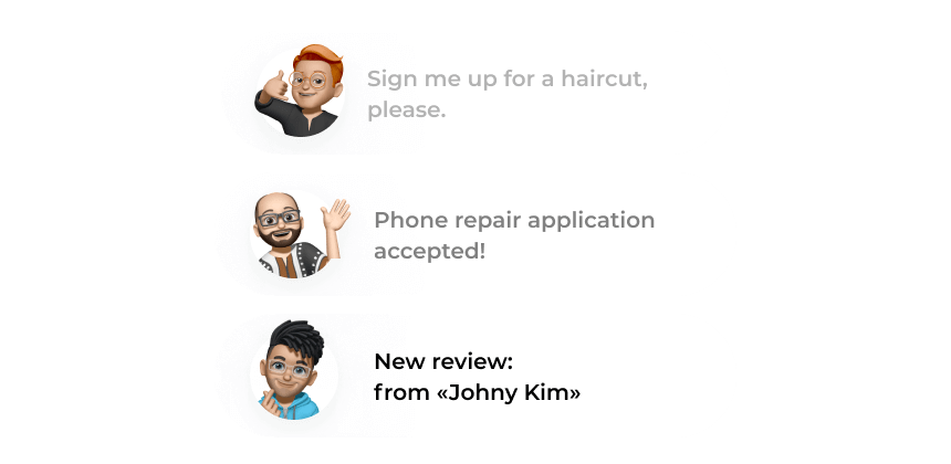 Email notifications