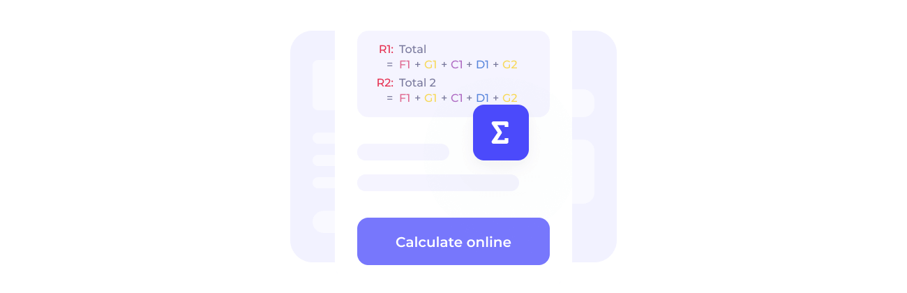 Calculation